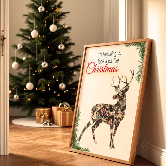 Colaj de Crăciun "Rudolph"