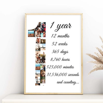 Customizable Year Collage