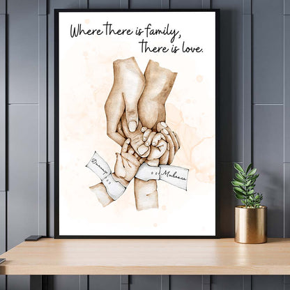 Personalized family art