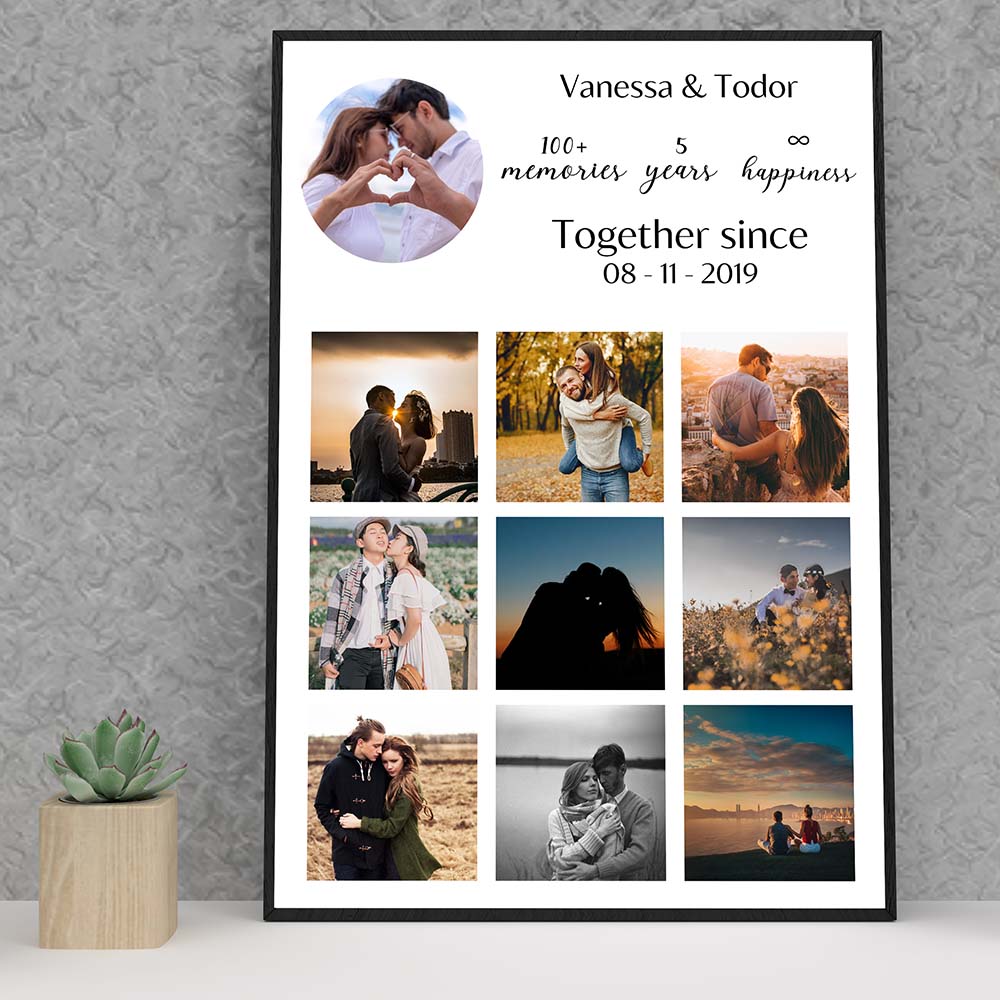 Customizable Couple's Collage